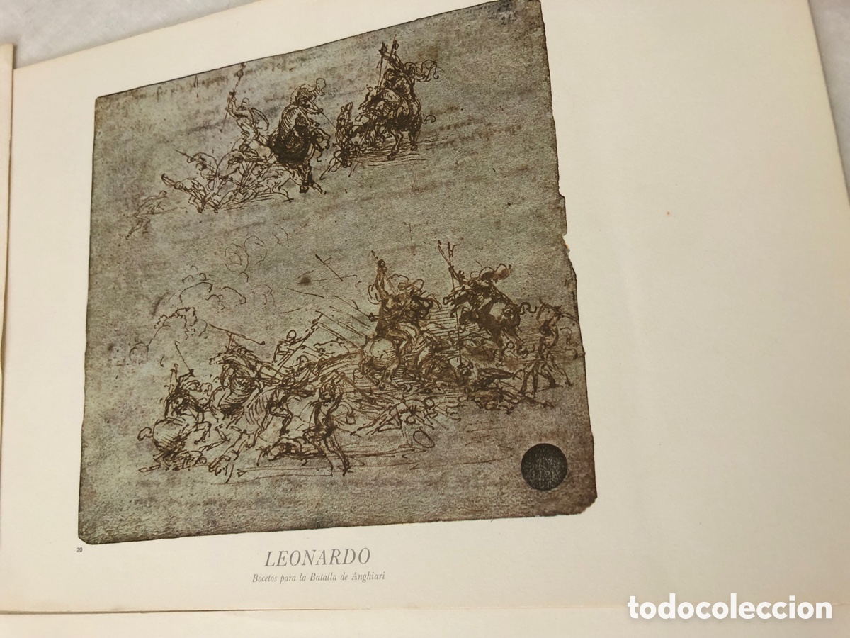 Arte: L&aacute;minas de Leonardo da Vinci (6 L&aacute;minas) - Foto 4