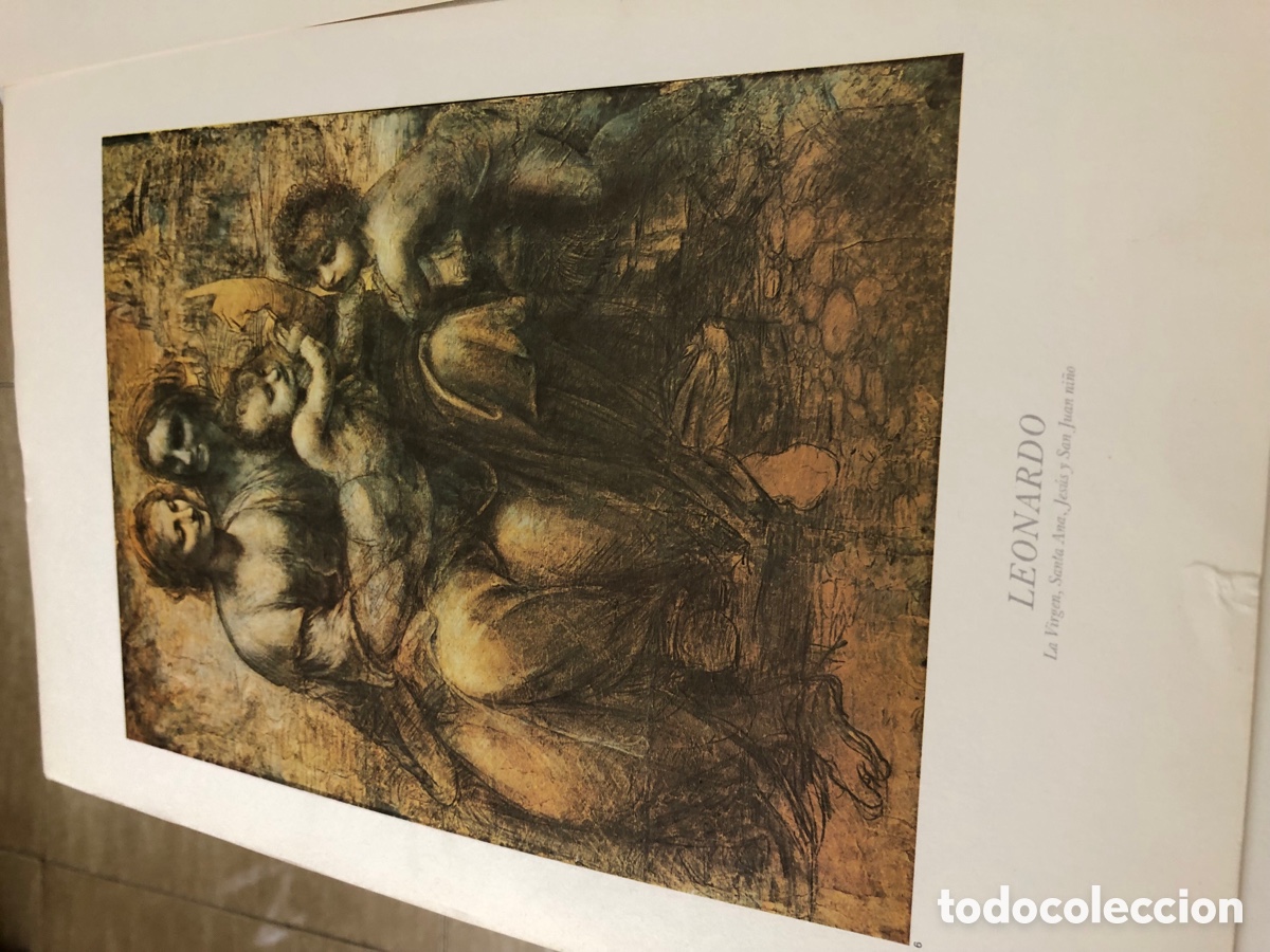 Arte: L&aacute;minas de Leonardo da Vinci (6 L&aacute;minas) - Foto 5