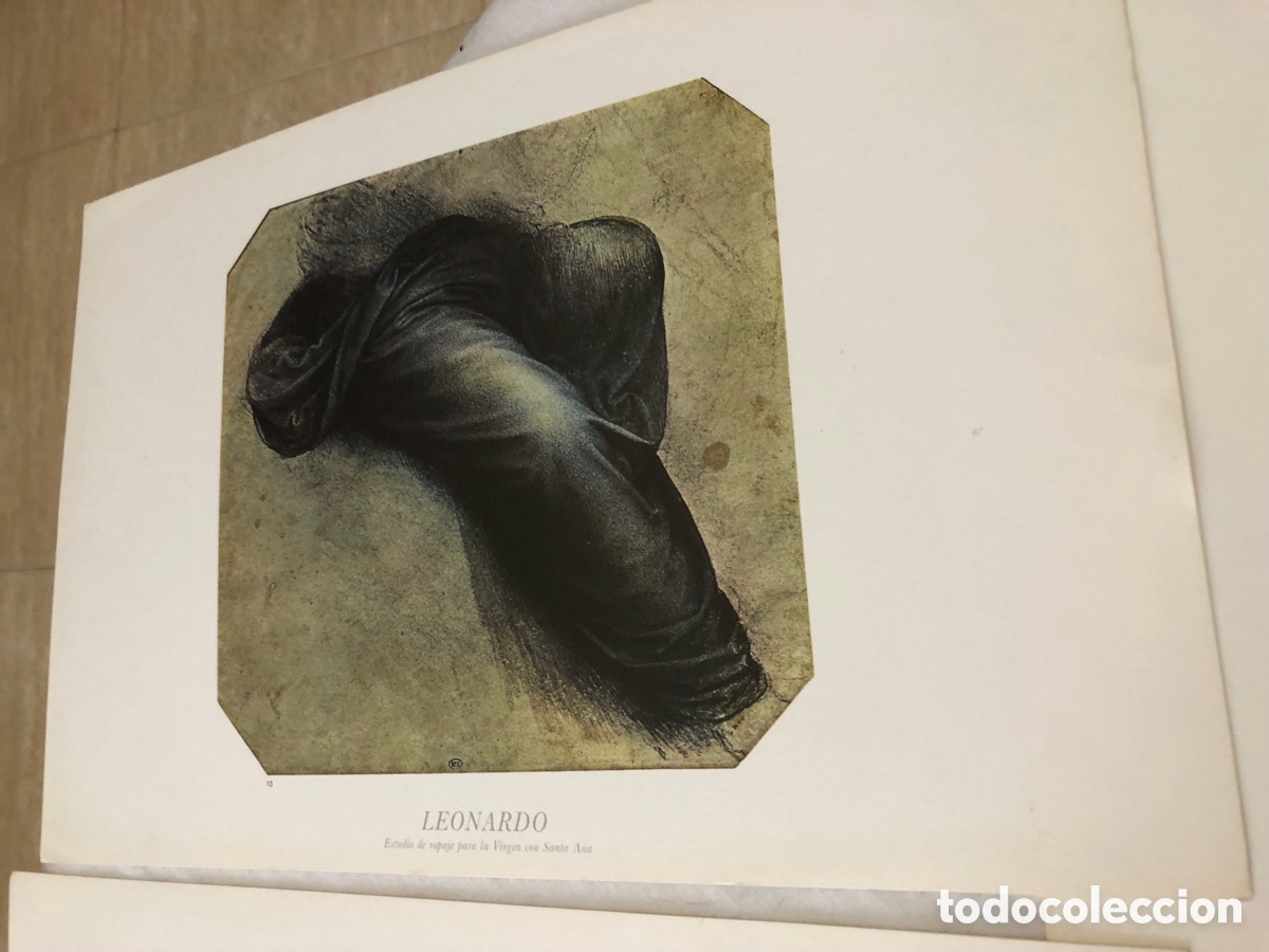 Arte: L&aacute;minas de Leonardo da Vinci (6 L&aacute;minas) - Foto 7