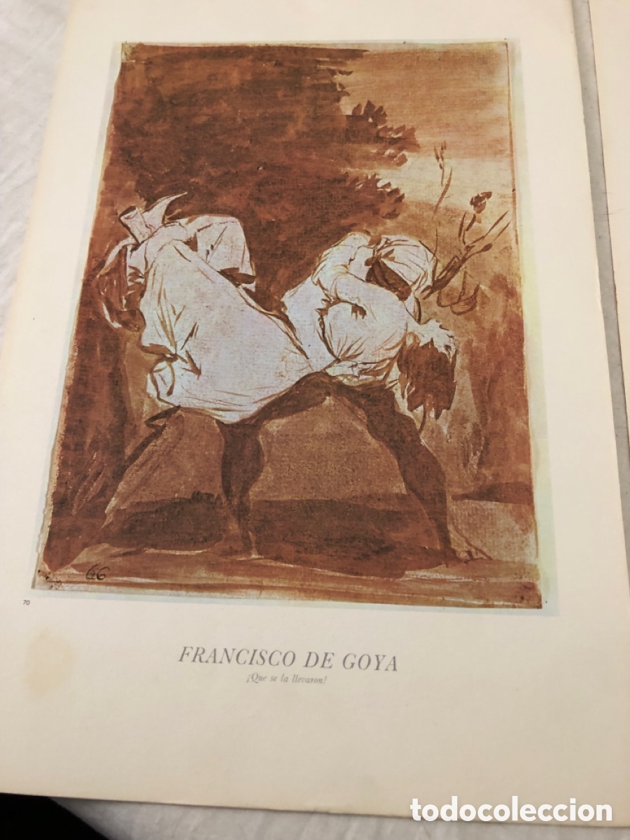 Arte: Lote de L&aacute;minas De Francisco De Goya - Foto 3