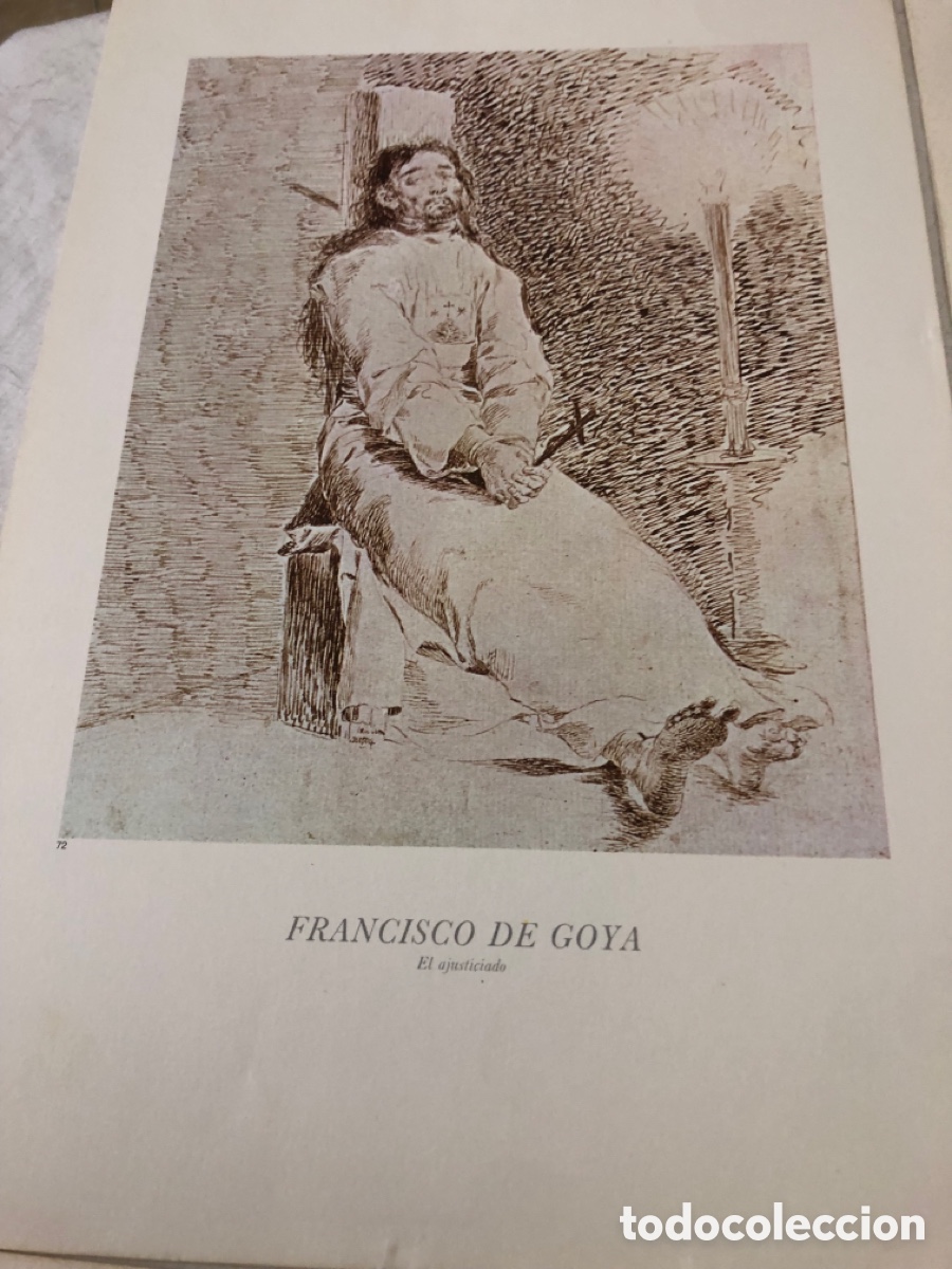 Arte: Lote de L&aacute;minas De Francisco De Goya - Foto 5