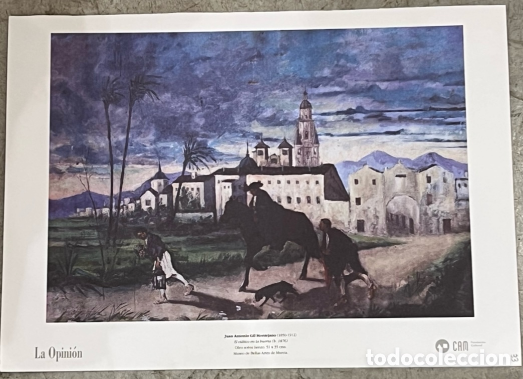 Arte: Juan Antonio GIL MONTEJANO. &ldquo;El viatico de la huerta&rdquo;. CAM. 1995.
