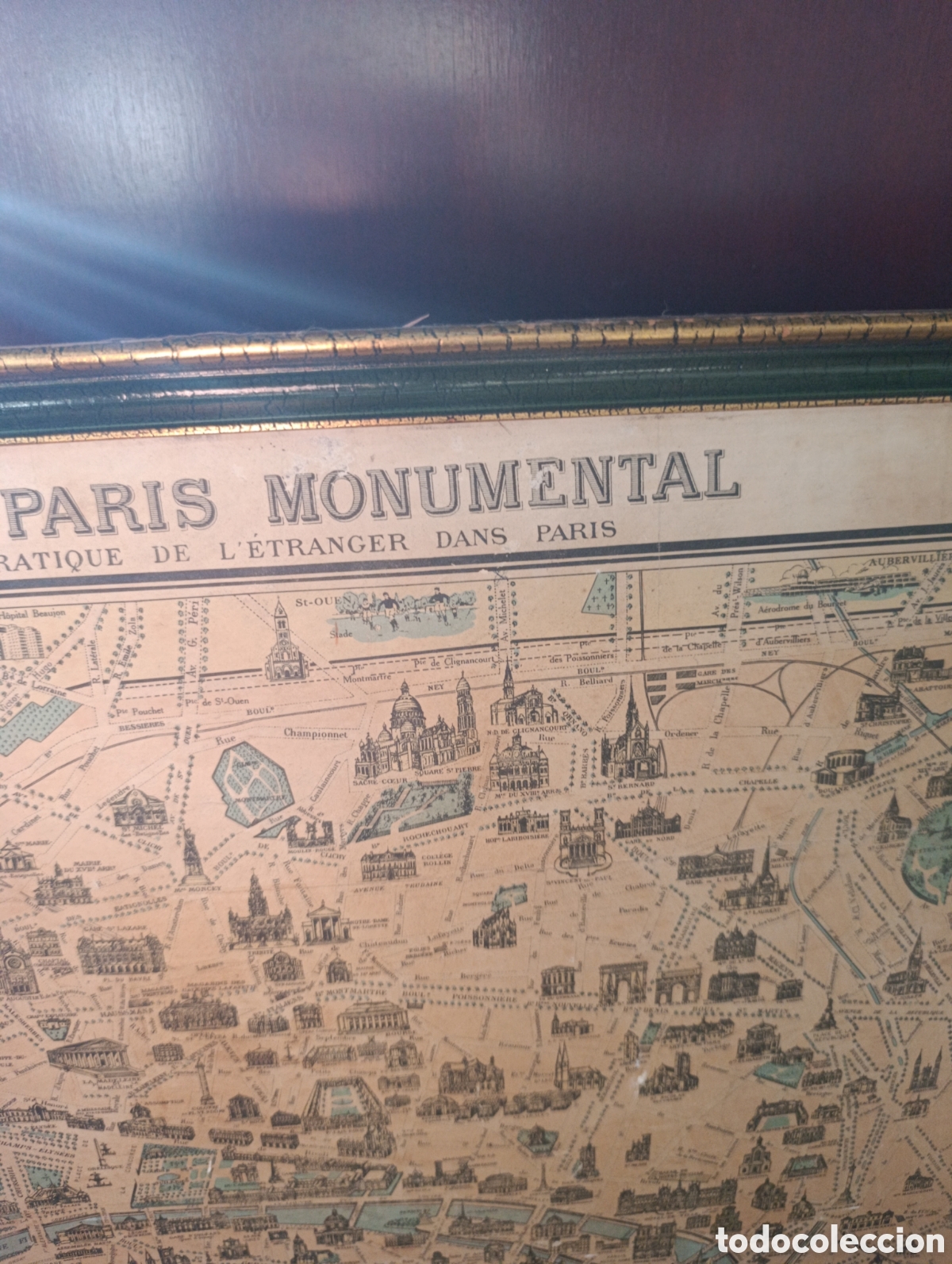 Arte: Lamina vintage monumentos de paris. - Foto 3