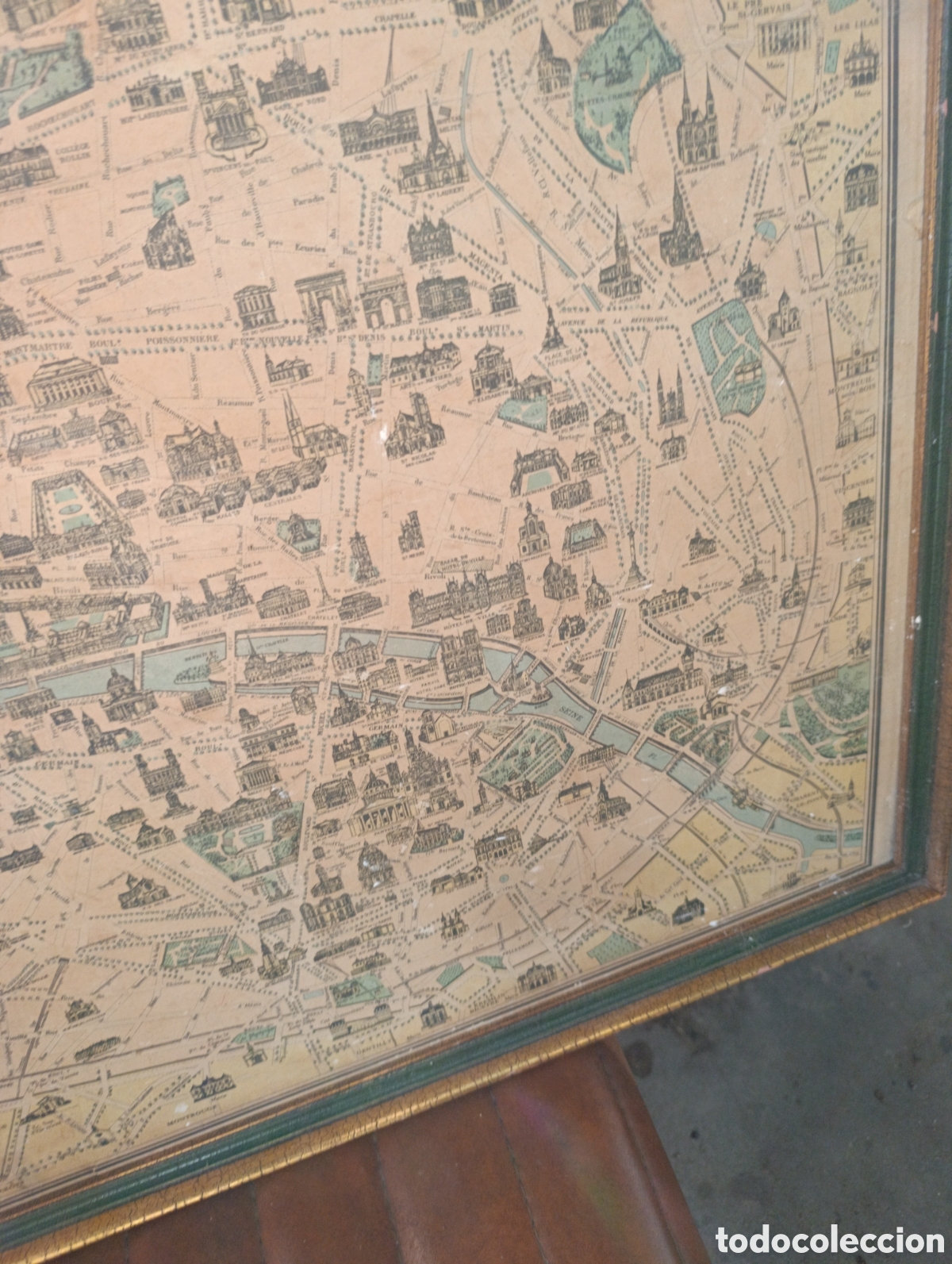 Arte: Lamina vintage monumentos de paris. - Foto 6