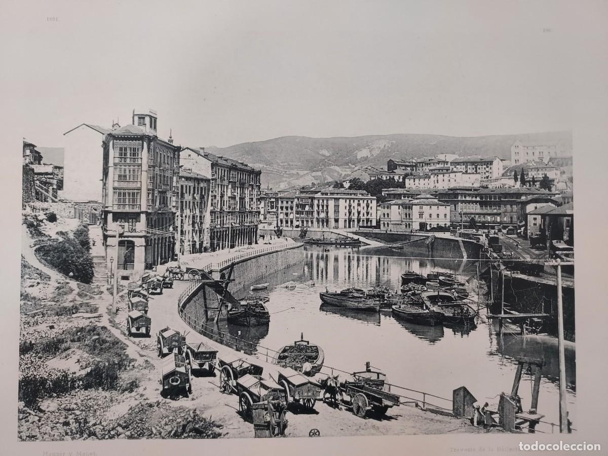 Art: Fototipia a&ntilde;o 1891: BILBAO. ACHURI. Espa&ntilde;a Ilustrada. Hauser Menet. 32X25