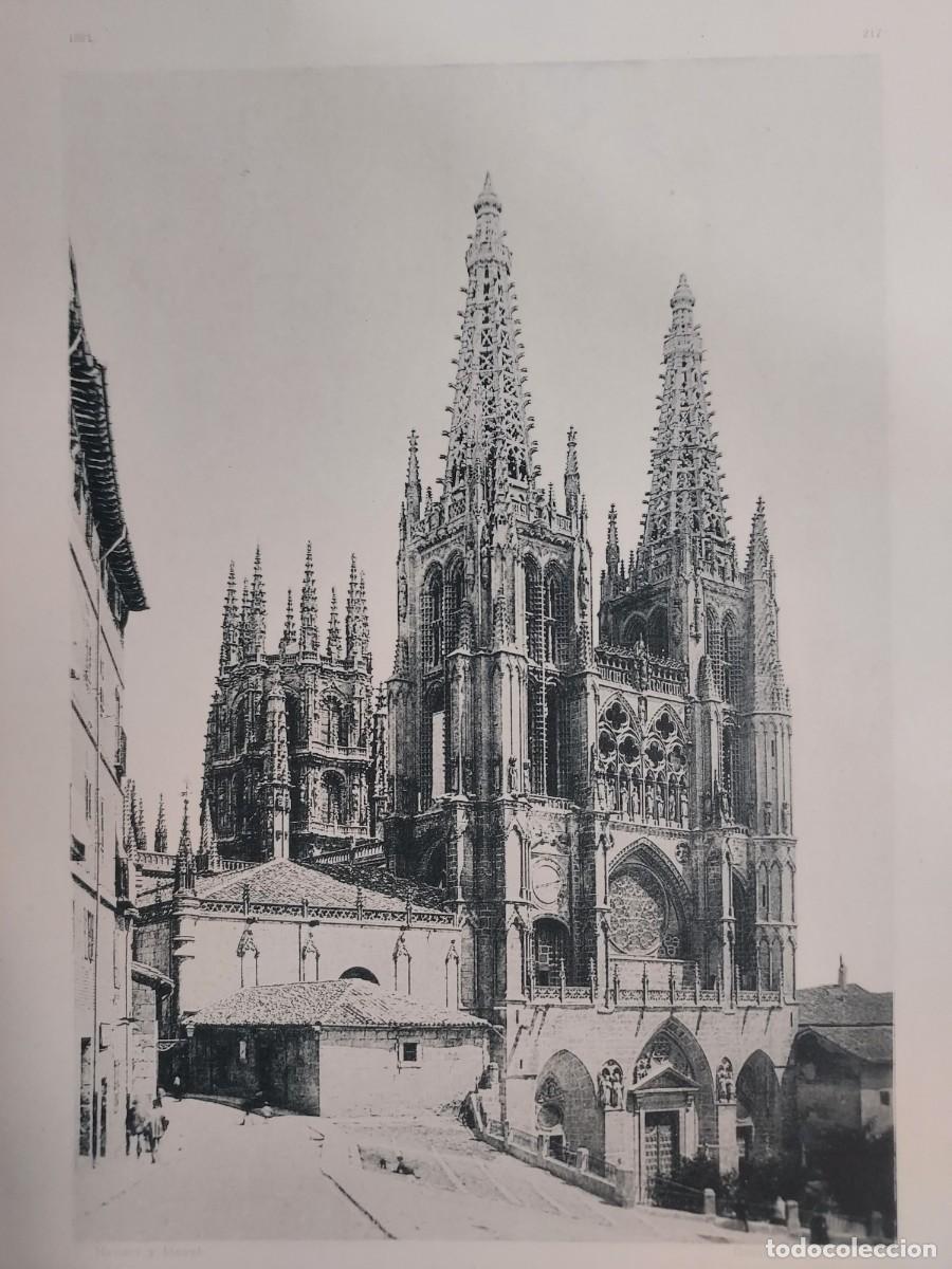 Arte: Fototipia a&ntilde;o 1891: BURGOS. LA CATEDRAL. Espa&ntilde;a Ilustrada. Hauser Menet. 32X25