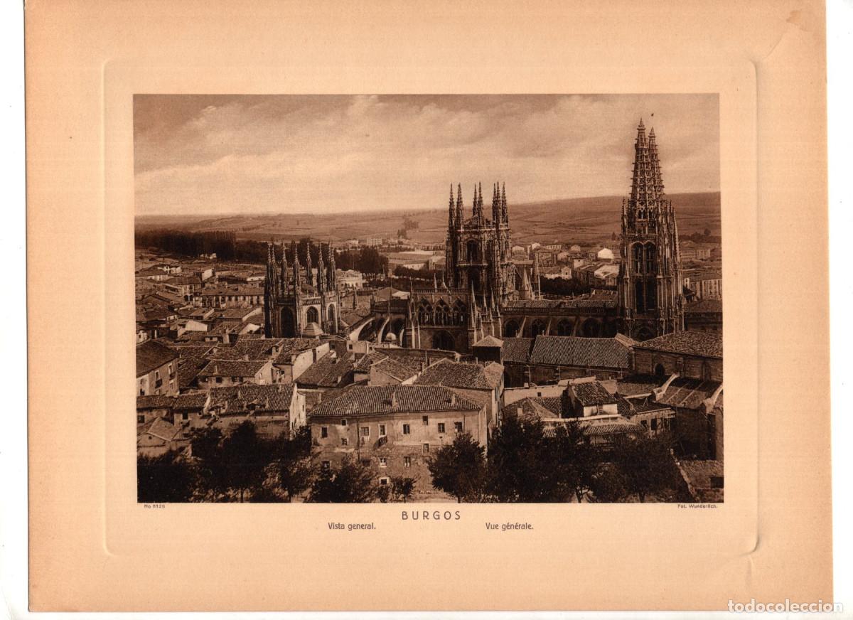 Arte: BURGOS.- VISTA GENERAL. 28,7X22,3. FOT. WUNDERLICH.