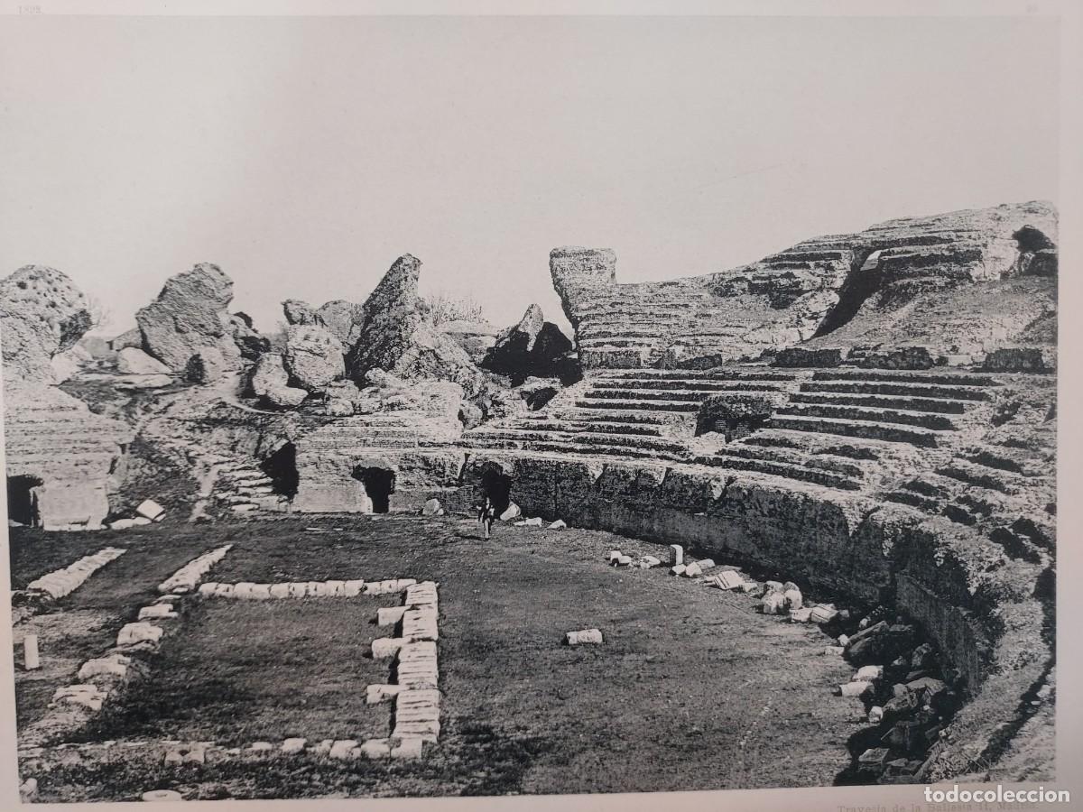 Arte: Fototipia a&ntilde;o 1892: SEVILLA. LA ITALICA. Espa&ntilde;a Ilustrada. Hauser Menet. 32x25
