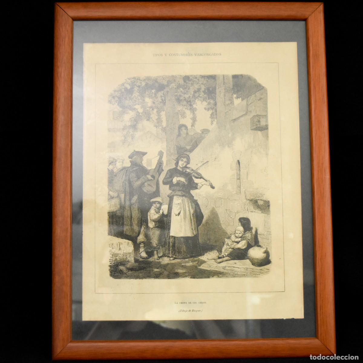 Arte: L&aacute;mina antigua - Pa&iacute;s Vasco - Foto 5