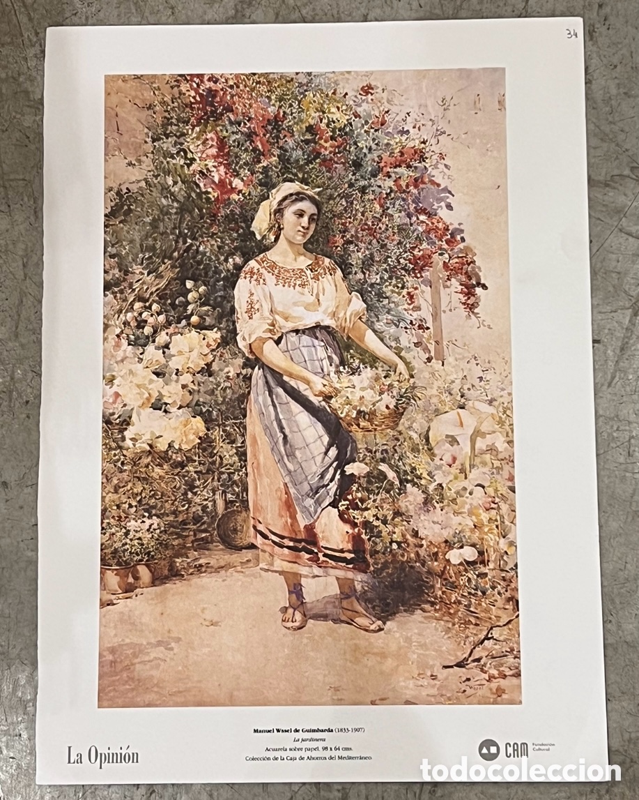 Arte: Manuel Wssel de Gimbarda. &ldquo;La jardinera&rdquo;. CAM. 1995.