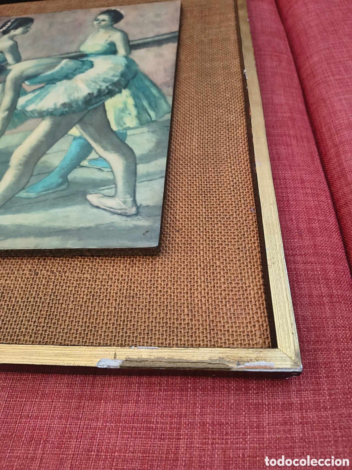 Arte: L&aacute;mina de Bailarinas enmarcada - Foto 3