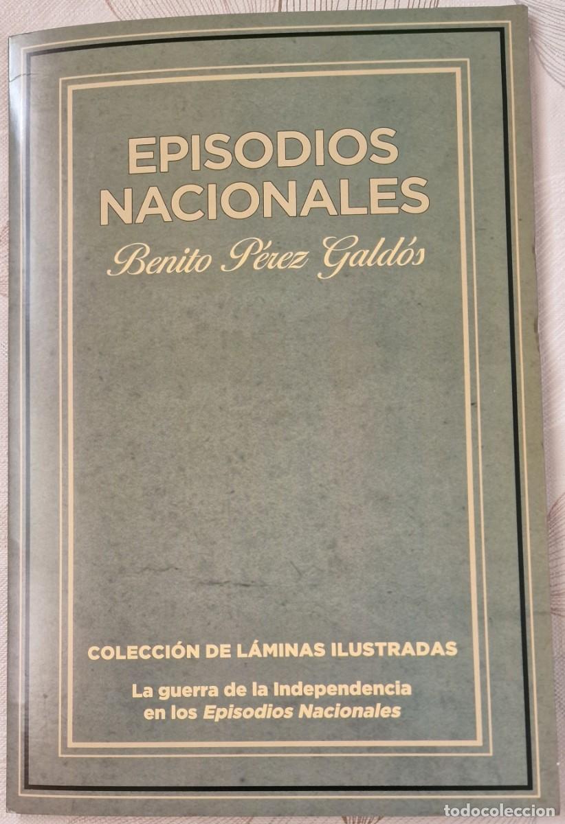 Arte: L&aacute;minas con ilustraciones de los Episodios Nacionales.