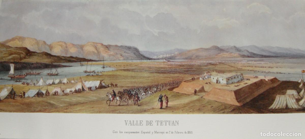 Arte: &ldquo;Valle de Tetu&aacute;n&rdquo; &middot; Campamentos militares de 1860 &middot; Guerra de &Aacute;frica (1859&ndash;1860)