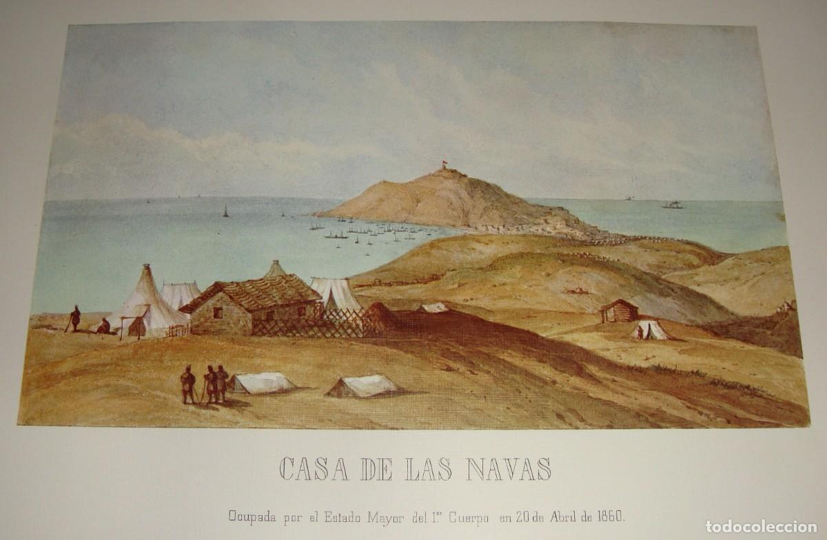 Arte: &ldquo;Casa de las Navas&rdquo; &middot; Campamento militar en la costa &middot; Guerra de &Aacute;frica (1859&ndash;1860)