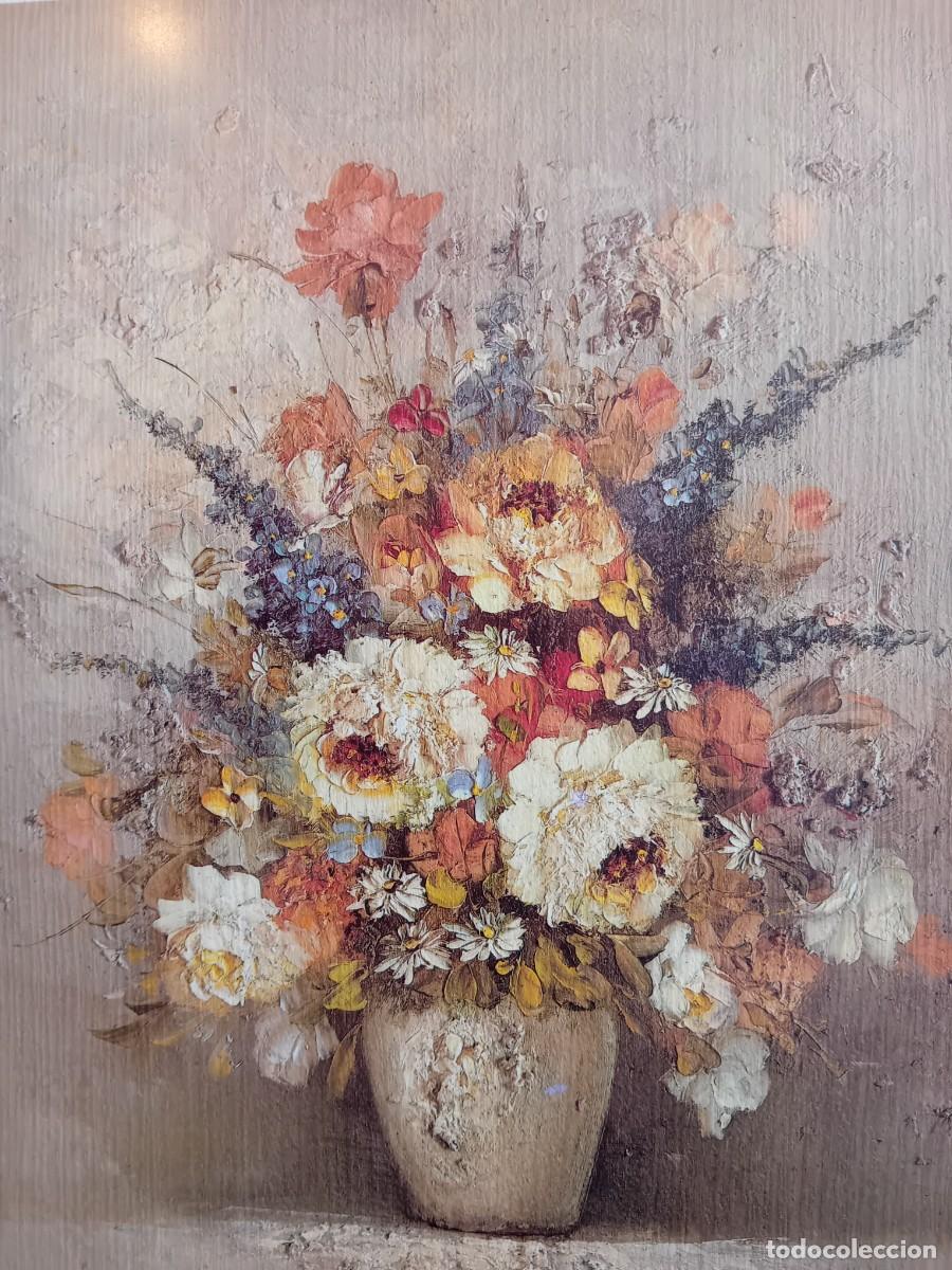 Arte: Bodeg&oacute;n de flores firmado Carlogallo - Foto 4