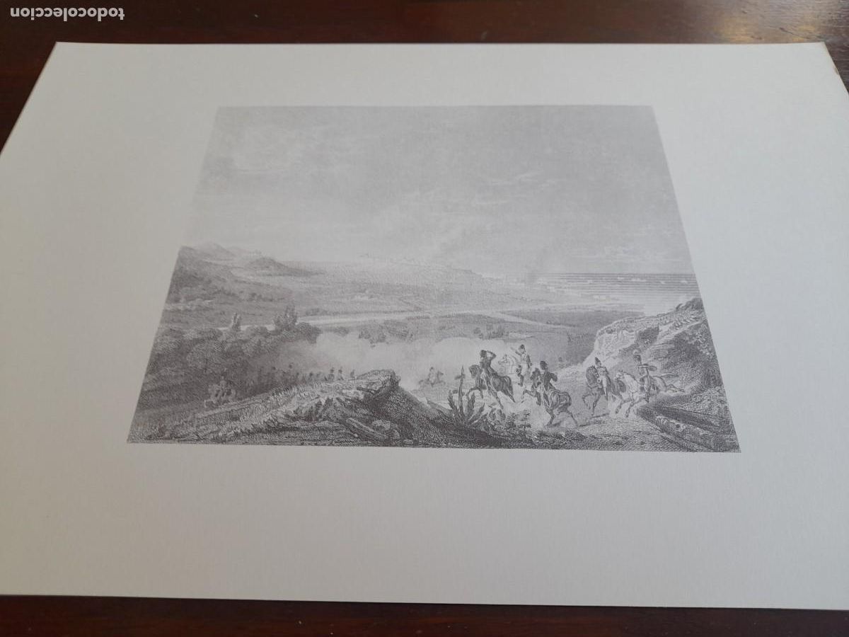 Arte: Tarragona alrrededores gravado de Galeri Historique de Versailles 1811 lamina gran formato y calidad