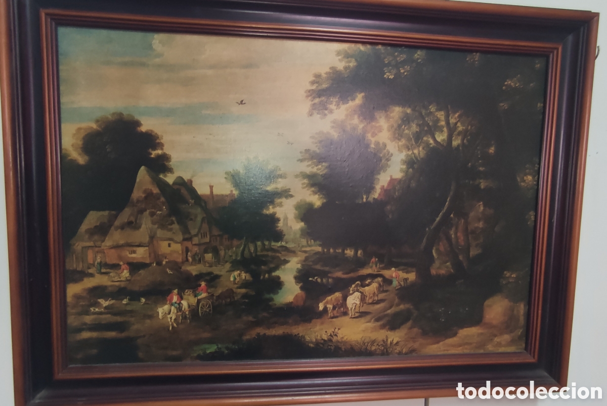 Arte: Lamina te texturizada paisaje rural