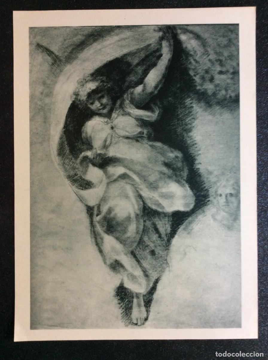 Arte: Arte portuguesa. L&aacute;mina em papel tipo cartolina. Descri&ccedil;&atilde;o no verso. &Uacute;ltima foto