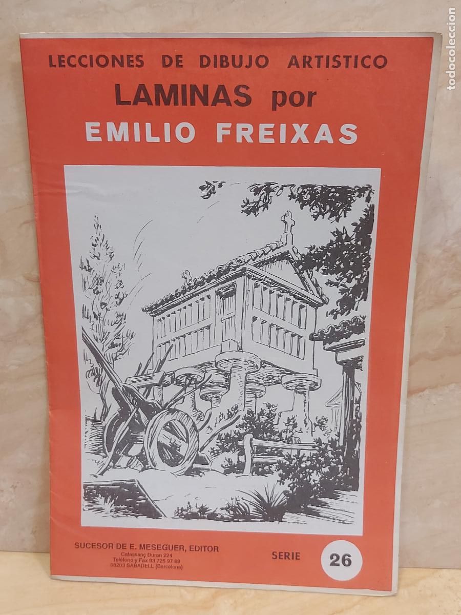Arte: L&Aacute;MINAS DE DIBUJO ART&Iacute;STICO | SERIE 26 | RURALES | EMILIO FREIXAS | 12 L&Aacute;MINAS | NUEVO