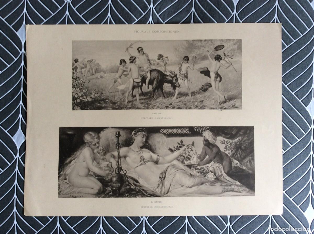 Arte: Figurale compositionen. Fototipia original de 1898