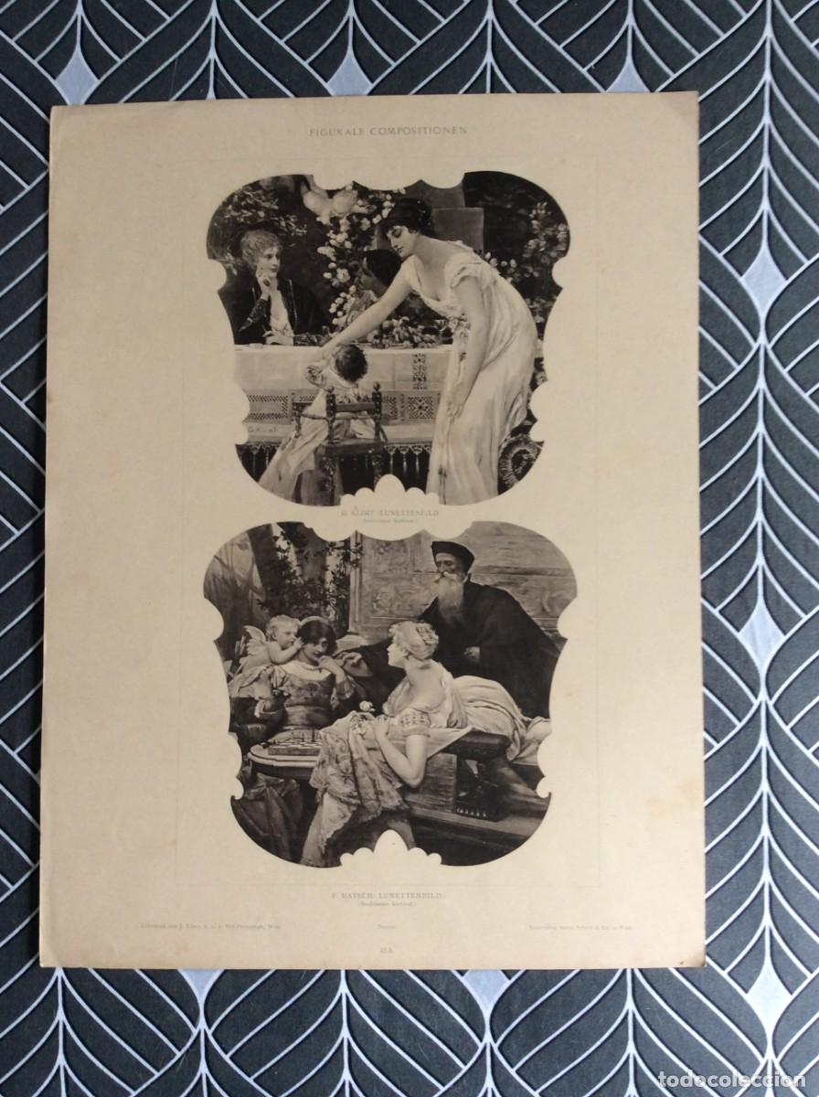Arte: Figurale compositionen. Fototipia original de 1898