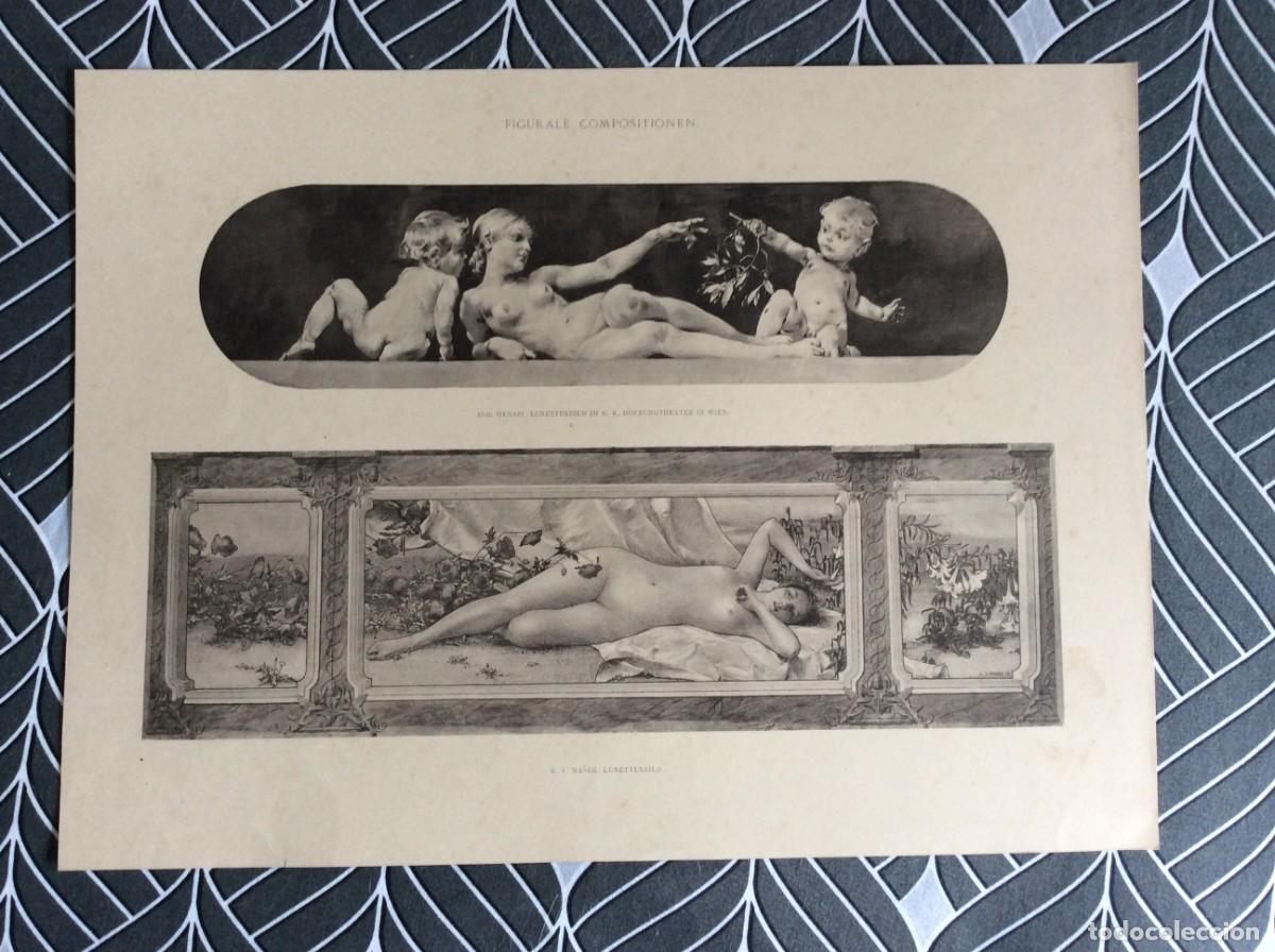 Arte: Figurale compositionen. Fototipia original de 1898