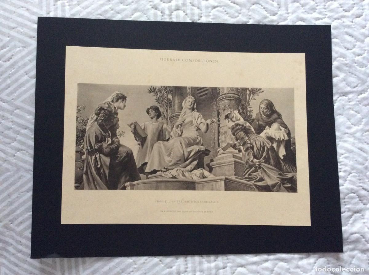 Arte: Figurale compositionen. Fototipia original de 1898