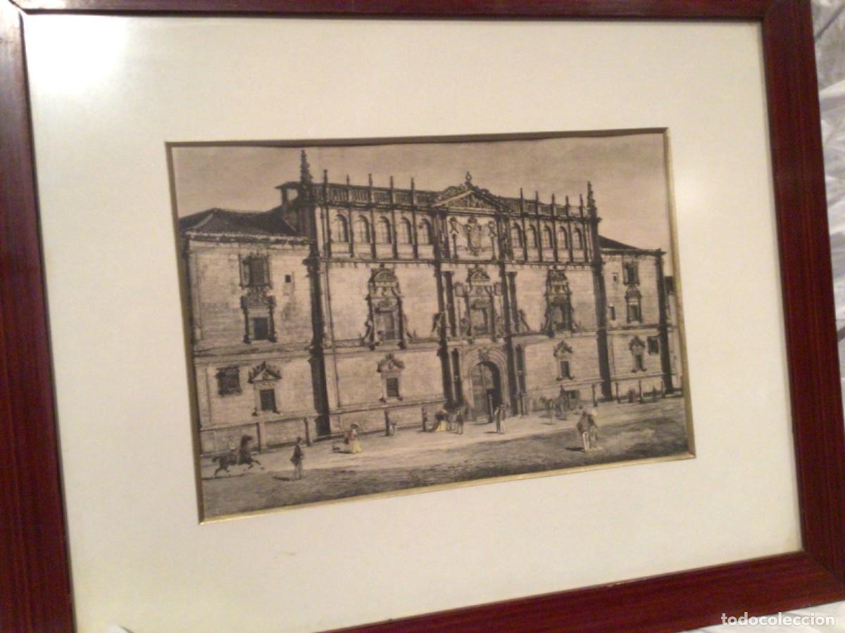 Arte: Cuadro Fachada universidad Alcala de Henares