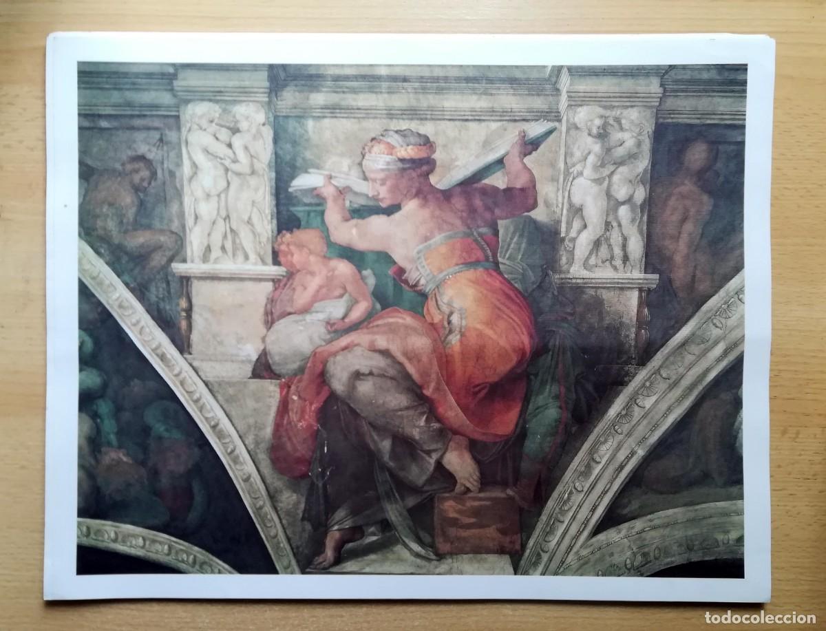 Arte: L&aacute;mina de Miguel &Aacute;ngel. Sibila L&iacute;bica.