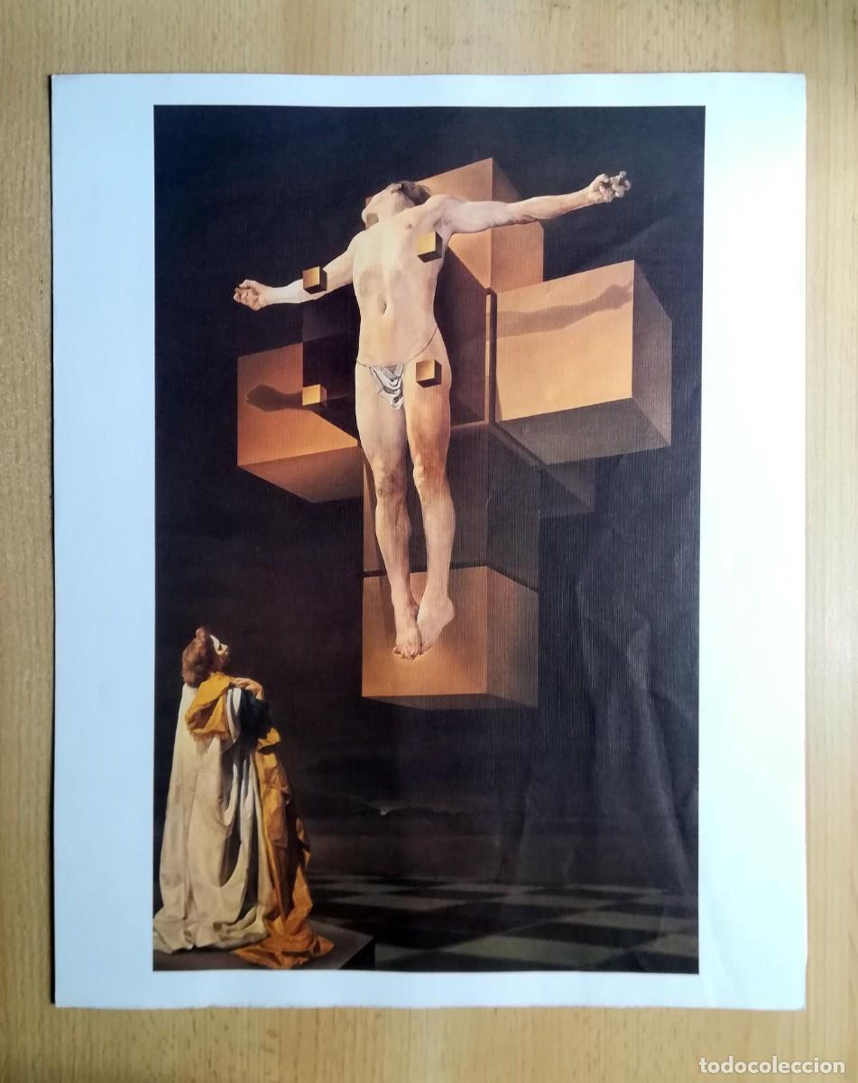 Arte: L&aacute;mina de Salvador Dal&iacute;. Corpus Hypercubicus.