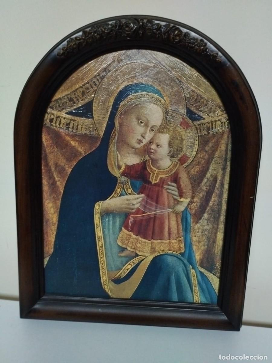 Arte: L&Aacute;MINA BIZANTINA VIRGEN CON NI&Ntilde;O