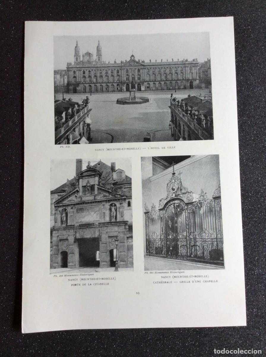 Arte: Arte, monumentos, paisajes, historia y curiosidad. L&aacute;mina fotog. francesa de 191? Anverso y reverso.