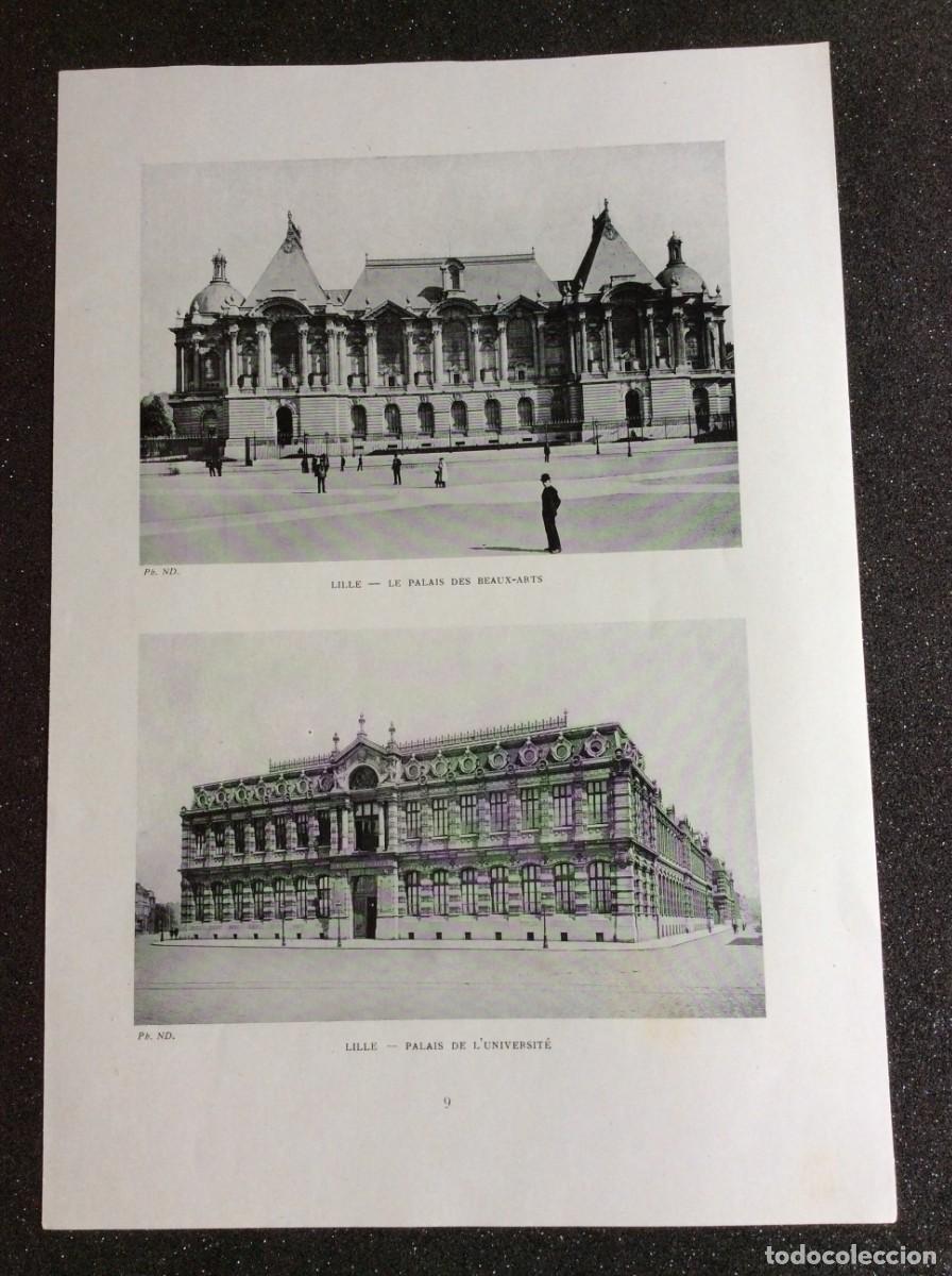 Arte: Arte, monumentos, paisajes, historia y curiosidad. L&aacute;mina fotog. francesa de 191? Anverso y reverso.