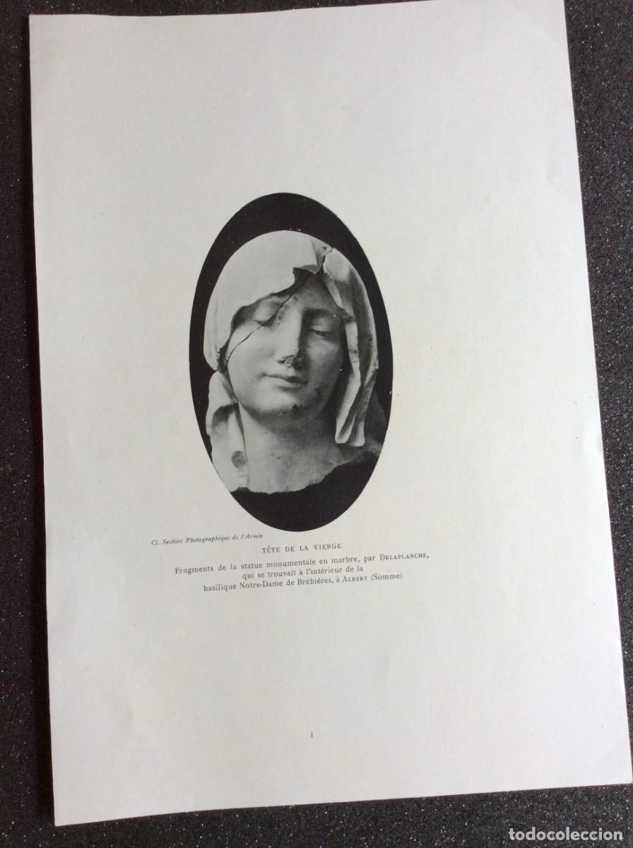 Arte: Arte, monumentos, paisajes, historia y curiosidad. L&aacute;mina fotog. francesa de 191? Anverso y reverso.