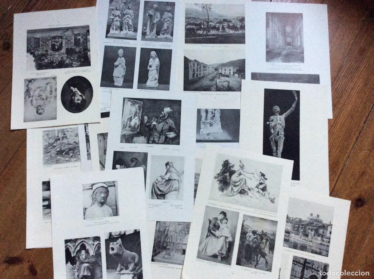 Arte: Arte,monumentos, paisajes.. Lote de 55 unidades con im&aacute;genes en frente y reverso. Excelente precio