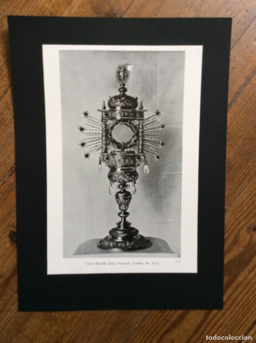 Arte: Vale Maior ( Aveiro ). Igreja Paroquial. Cust&oacute;dia do s&eacute;culo XVII