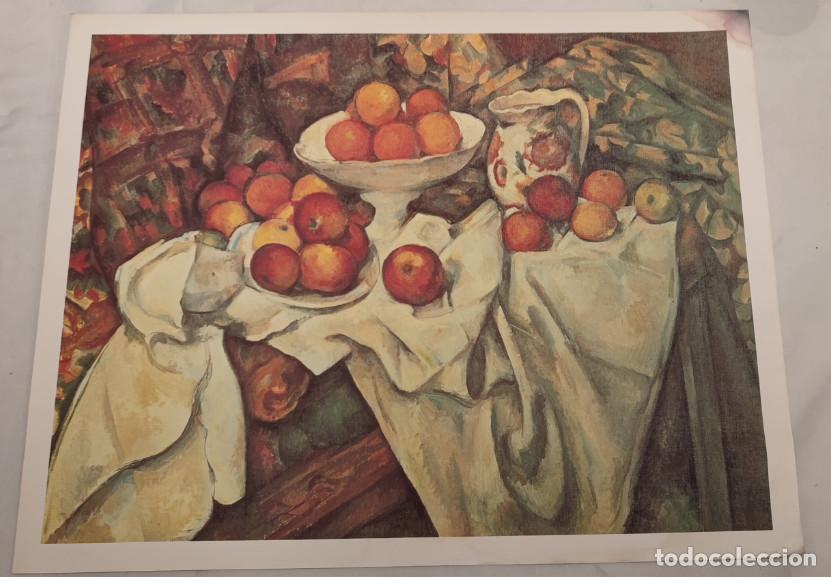 Arte: LAMINA EL MUNDO, NATURALEZA MUERTA, PAUL CEZANNE