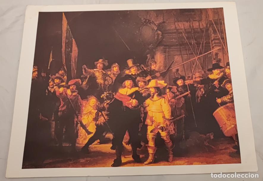 Arte: LAMINA EL MUNDO, LA RONDA DE NOCHE, REMBRANDT