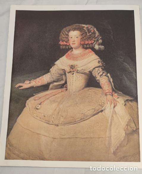 Arte: LAMINA EL MUNDO, LA INFANTA MARIA TERESA, VELAZQUEZ