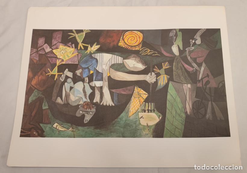 Arte: LAMINA EL MUNDO, PESCA NOCTURNA EN ANTIBES, PICASSO