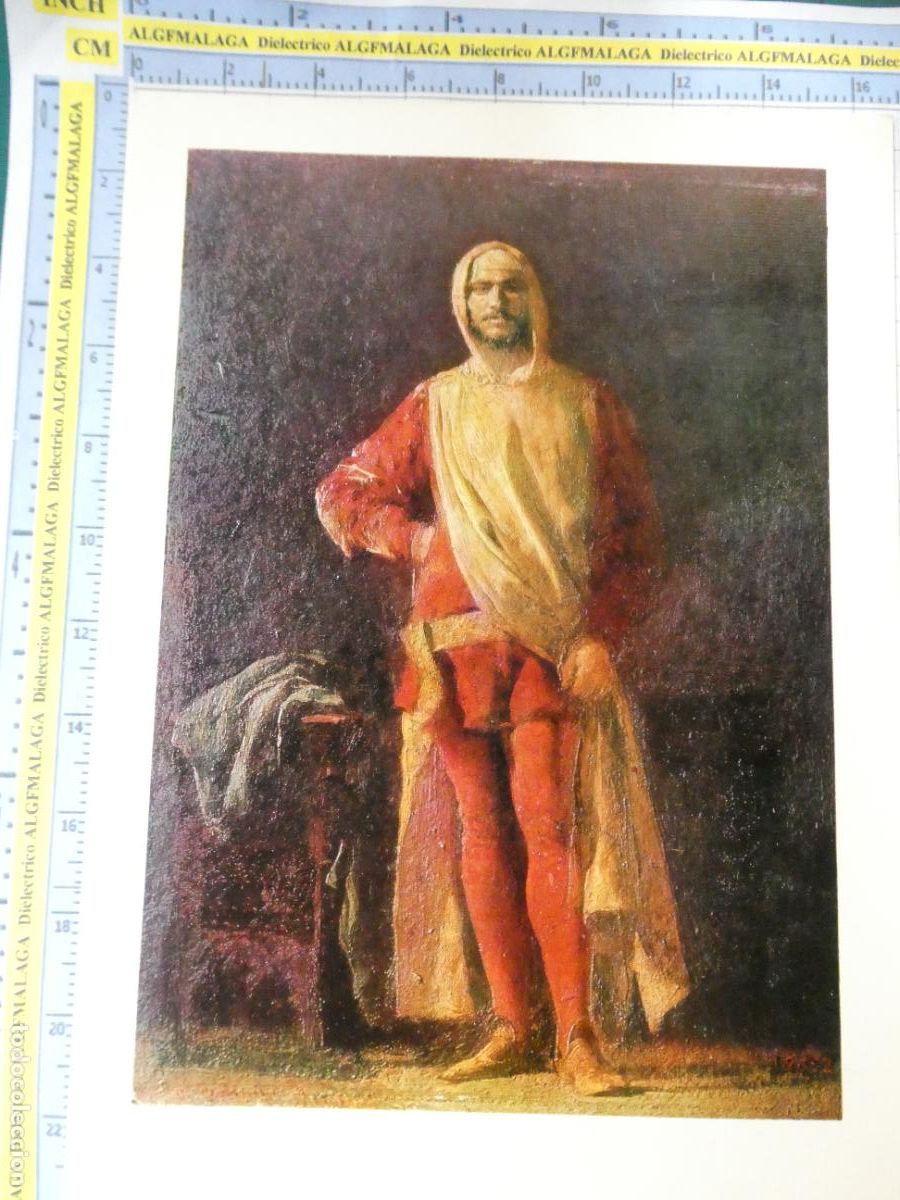 Arte: L&Aacute;MINA ARTE PINTURA PINACOTECAS ESPA&Ntilde;OLAS MUSEO ARTE BARCELONA CABALLERO TEMPLARIO FORTUNY. 28