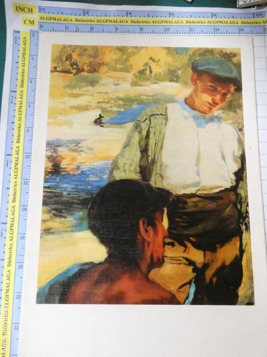 Arte: L&Aacute;MINA ARTE PINTURA PINACOTECAS ESPA&Ntilde;OLAS MUSEO NACIONAL ARTE MODERNO CAMPESINOS AL SOL FERNANDO. 30