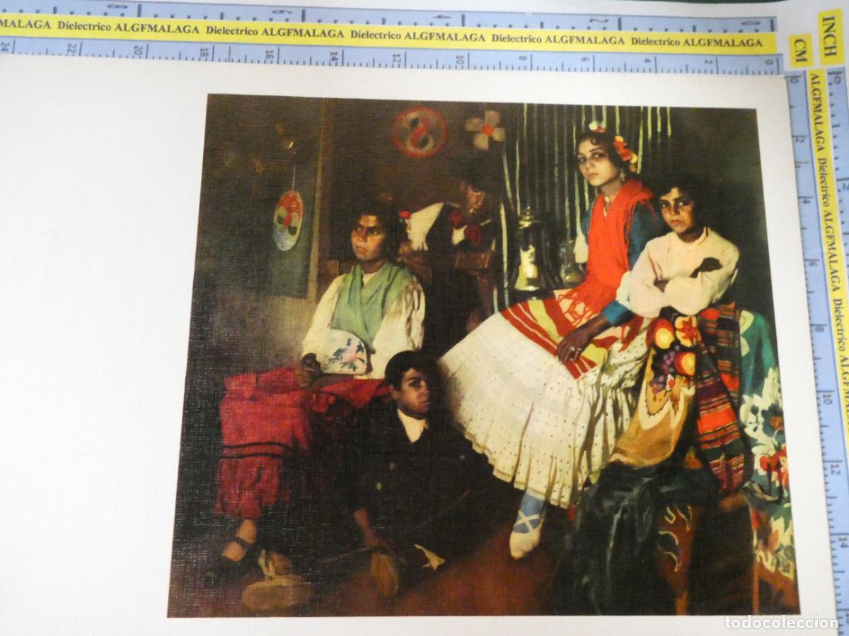 Arte: L&Aacute;MINA ARTE PINTURA PINACOTECAS ESPA&Ntilde;OLAS MUSEO NACIONAL ARTE MODERNO GITANOS DEL SACROMONTE. 37