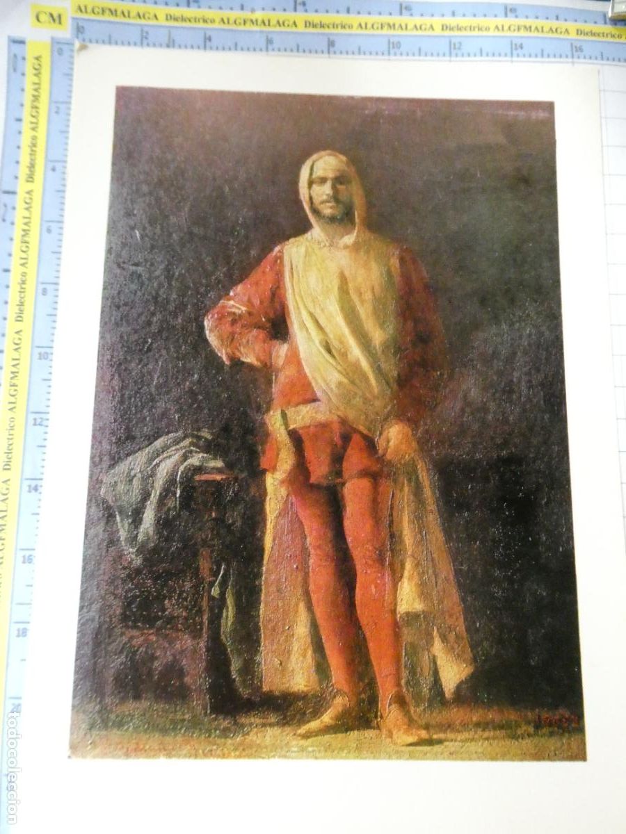 Arte: L&Aacute;MINA ARTE PINTURA. SOLDADO FLORENTINO DE MARIANO FORTUNY MARSAL. 47