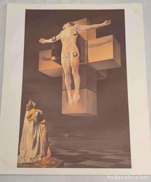 Arte: LAMINA EL MUNDO, CORPUS HYPERCUBICUS, DALI - Foto 1