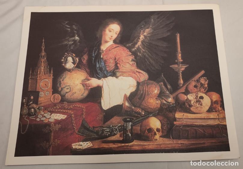 Arte: LAMINA EL MUNDO, ALEGORIA DE LA VANIDAD, PEREDA