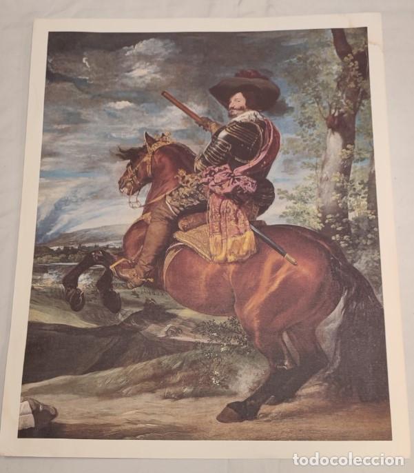 Arte: LAMINA EL MUNDO, CONDE DUQUE DE OLIVARES, VELAZQUEZ