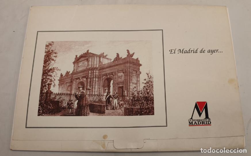 Arte: COLECCION DE 23 LAMINAS, EL MADRID DE AYER, LA INFORMACION DE MADRID, EL PERIODICO DE HOY