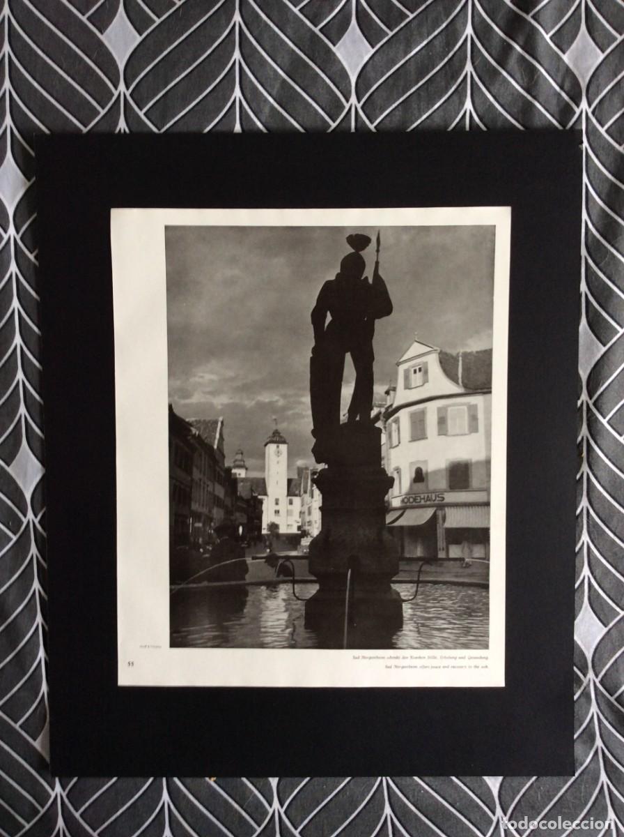 Arte: Costumes, vilas, paisagens rurais e urbanas, cidad&atilde;os da Alemanha p&oacute;s - guerra, 1950. L&aacute;mina fotog