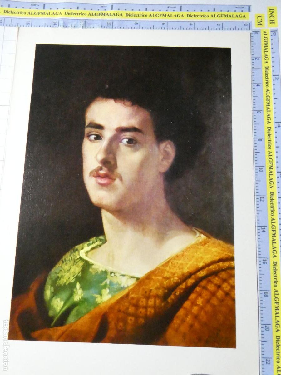 Arte: L&Aacute;MINA ARTE PINTURA. AUTORRETRATO DE MARIANO FORTUNY. 25